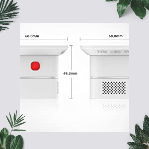 HEIMAN HS1CA Kohlenmonoxidmelder mit weissem Gehäuse – Detail 5