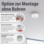 Brennenstuhl Rauchmelder-Set RM C 9010, 3 Stück, austauschbare 9-V-Batterie, EN 14604 – Bild 5