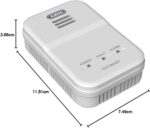 ABUS Gasmelder GWM100ME für Erdgas und Methan, 85 dB, 230 V, EN 50194-1 – Bild 5
