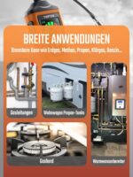 TopTes PT520A Gasspürgerät mit 43,5-cm-Schwanenhals für Zuhause und Wohnmobil – Bild 5