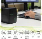 Master Power USV 650 VA / 360 W mit 2 Schuko-Ausgängen, kompakte Notstromversorgung – Bild 5