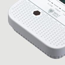 WOLF SHIELD Mini CO-Melder mit LCD-Anzeige und Standhalterung – Detail 5