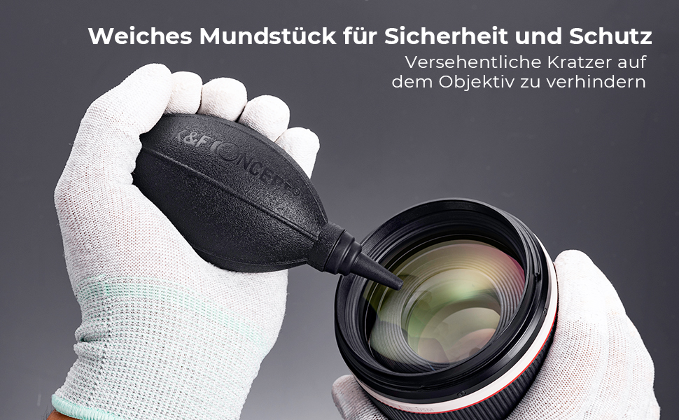K&F Concept 15-in-1 Kamera-Reinigungsset mit Blasebalg, Reinigungsstift, Reinigungsflüssigkeit und Mikrofasertüchern – Detail 5