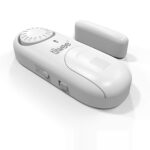 tiiwee TWWA01 Tür- und Fensteralarm in Weiss mit Magnetkontakt, Zweierset