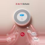 X-Sense XP0A-SR kombinierter Rauch- und Kohlenmonoxidmelder mit LCD-Anzeige