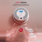X-Sense SC07-MR Rauch- und Kohlenmonoxid-Melder in Weiss an der Zimmerdecke