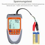 Proster PST204 Netzwerk-Kabeltester mit LCD-Display, Sender und Empfänger