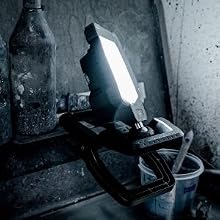 Brennenstuhl CL 1050 MA LED Arbeitsstrahler mit Klemmvorrichtung und drehbarem Leuchtkopf – Detail 5