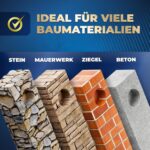 S&R Hohl-Bohrkrone Ø 82 mm mit SDS-plus-Adapter und Zentrierbohrer