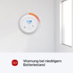X-Sense CO03B Kohlenmonoxidmelder mit hinterleuchtetem LCD und Prüftaste