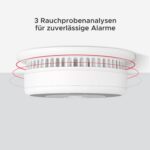 X-Sense SC07 Rauch- und Kohlenmonoxidmelder mit LCD-Anzeige, Frontansicht