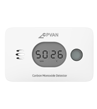 CPVAN COS-X3 plus Kohlenmonoxidmelder mit Anzeige von CO-Wert, Temperatur und Luftfeuchte – Detail 6