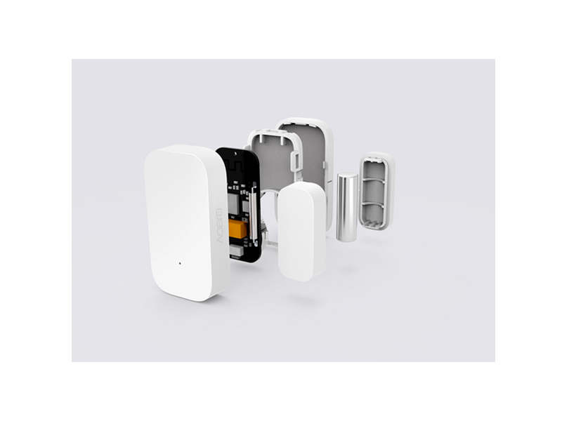 Aqara Tür- und Fenstersensor im 3er-Set, weisse Zigbee-Kontakte mit Magnetteil – Detail 6
