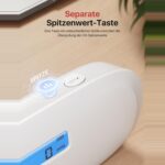 X-Sense XC0C-SR Kohlenmonoxid-Melder in Weiss mit digitalem Display und Testtaste