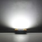 T-SUN LED Arbeitsstrahler mit klappbarem Bügel, USB-Buchse und Akkufach