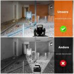 SYLSTAR WL013 LED Akku-Strahler mit ausgeklappten Seitenlichtern und Tragegriff