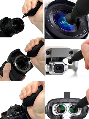 UES DKL16 Reinigungsset für APS-C-Kameras mit Sensor-Swabs, Blasebalg und Hartschalen-Etui – Detail 6