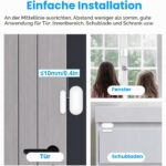 BITIWEND Funkgong-Empfänger für die Steckdose mit Tür- und Fenstersensor