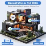 DAYTECH CC02 Notrufknopf mit Funkempfänger und Trageband
