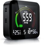 Brandson Kohlenmonoxid-Melder in Weiss mit LCD-Anzeige der CO-Konzentration
