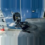 Brennenstuhl CL 1050 MA LED Arbeitsstrahler mit Klemmvorrichtung und drehbarem Leuchtkopf