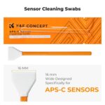 K&F Concept 25-teiliges Kamera-Reinigungsset mit Blasebalg, Sensortupfern und Tasche