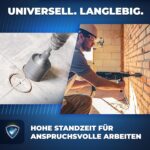 S&R Hohl-Bohrkrone Ø 82 mm mit SDS-plus-Adapter und Zentrierbohrer