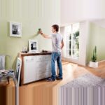 Bosch Truvo Ortungsgerät in Grün mit LED-Ampel und Markierungsschlitzen