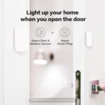 Aqara Tür- und Fenstersensor MCCGQ11LM mit Magnet am Fensterrahmen