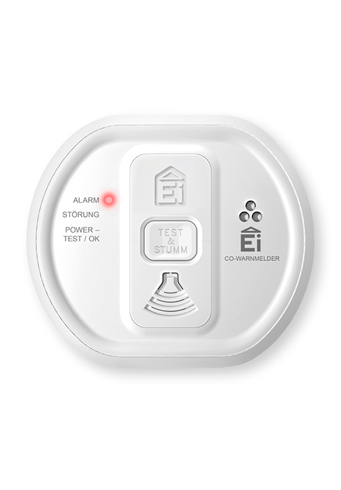 Ei Electronics Ei208D Kohlenmonoxidmelder mit Display, Testknopf und Montageplatte – Detail 7