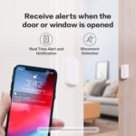 Aqara Tür- und Fenstersensor im 3er-Set, weisse Zigbee-Kontakte mit Magnetteil