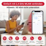 CallToU Notrufknopf-Set in Schwarz mit Empfänger und zwei tragbaren Sendern
