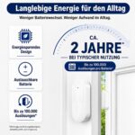 SanJie Funk-Türsensor mit Magnet und Empfänger für die Steckdose