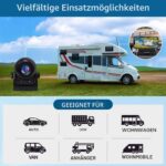 Uzone 305WF Rückfahrkamera kabellos mit Magnetfuss und Akku