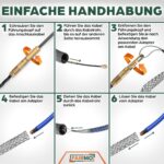 FAIRMO Einziehspirale 30 m aus PET im Kunststoffgehäuse mit fünf Adaptern und Kabelstrumpf
