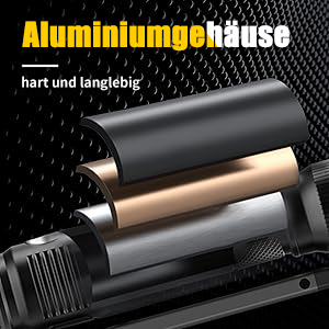 HOTLIGH ZF7549 Akku-Werkstattlampe aus Aluminium mit ausgeklapptem Leuchtkopf und Magnetfuss – Detail 7