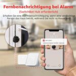 SwitchBot Kontaktsensor in Weiss mit separatem Magnetteil für Tür und Fenster