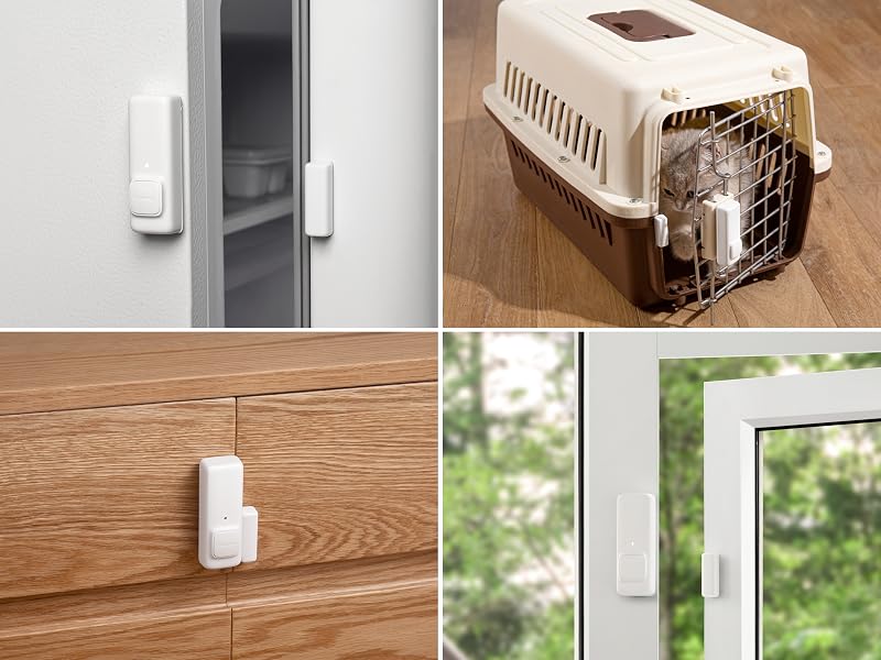 SwitchBot Kontaktsensor in Weiss mit separatem Magnetteil für Tür und Fenster – Detail 7