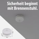 Brennenstuhl Rauchmelder-Set RM C 9010, 3 Stück, austauschbare 9-V-Batterie, EN 14604 – Bild 7