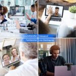 Nutzung bei Geschäftstreffen, Videoanrufen, Familienchat und Live-Übertragung
