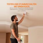 HEIMAN HS1CA Kohlenmonoxidmelder mit weissem Gehäuse