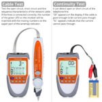 Proster PST204 Netzwerk-Kabeltester mit LCD-Display, Sender und Empfänger