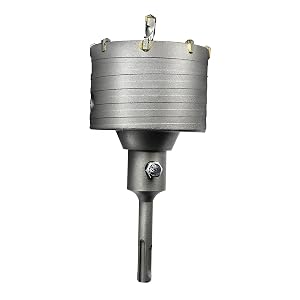 S&R Hohl-Bohrkrone Ø 82 mm mit SDS-plus-Adapter und Zentrierbohrer – Detail 7
