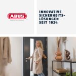 ABUS KeyGarage 797 Schlüsselbox mit silberner Zahlenradklappe und schwarzem kunststoffummanteltem Bügel