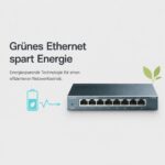 Hinweis auf energiesparenden Netzwerkbetrieb
