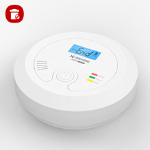X-Sense CO03B Kohlenmonoxidmelder mit hinterleuchtetem LCD und Prüftaste – Detail 8