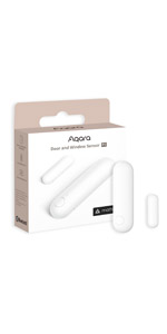 Aqara Tür- und Fenstersensor MCCGQ11LM mit Magnet am Fensterrahmen – Detail 8