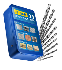 S&R Diamant-Bohrkrone 72 mm mit SDS-plus-Adapter, Zentrierbohrer und Austrieb-Keil – Detail 8