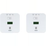 ABUS Kohlenmonoxid-Melder COWM510 in Weiss mit LCD-Anzeige