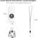 COTINSE Hausnotruf-Set mit weissem Empfänger und tragbarem SOS-Sender